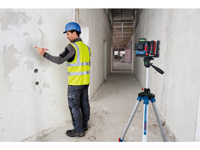 Linijski laser Bosch GLL 18V-120-33 CG v L-BOXX, 0601065100